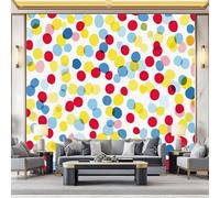 Poster Decorativo da Parete Vistoso Quadro su Tela 400 x 280 cm Stampa Moderna per Soggiorno Camera Ufficio Motivo Simple Lindo Lunares Wall Art Non Adesivo