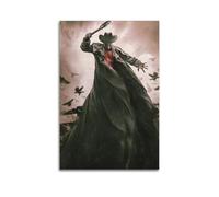 Póster decorativo de 3 pósteres de caníbal horrible para pared e impresión artística moderna para decoración de dormitorio familiar, 50 x 75 cm