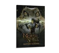 Póster decorativo de 4 pósteres de videojuegos de Mortal Shell para pared e impresión artística moderna para decoración de dormitorio familiar, 30 x 45 cm
