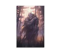 Póster decorativo de cazadores de sombras, lienzo para pared e impresión artística moderna para decoración de dormitorio familiar, 50 x 75 cm
