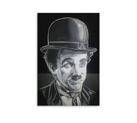Póster decorativo de Charlie-Chaplin con diseño de estrella de cine (12 unidades, 50 x 75 cm)