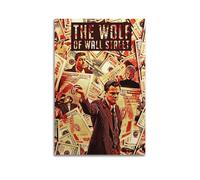Póster decorativo de Ella y el lobo de Wall Street, lienzo decorativo para pared e impresión artística moderna para dormitorio familiar, pósteres de 20 x 30 pulgadas (50 x 75 cm)