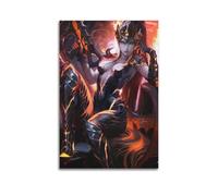 Póster decorativo de héroes de la tormenta del juego de la tormenta, lienzo para pared e impresión artística moderna para decoración de dormitorio familiar, 12 x 18 pulgadas (30 x 45 cm)