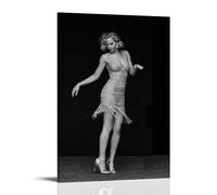 Póster decorativo de Jennifer Lawrence Beauty Star Dance para pared e impresión artística moderna para dormitorio familiar, 30 x 45 cm