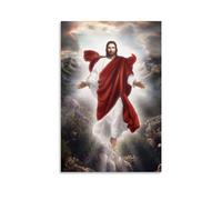 Póster decorativo de Jesús Imagen De Cristo ResucitadoCanvas Pintura Decorativa Pósteres de Pared e Imagen de Arte Impresión Moderna Familia Dormitorio Decoración Posters 24x36inch(60x90cm)