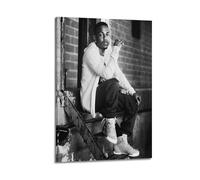 Póster decorativo de Kendrick Lamar Rapper 2 pósteres decorativos para pared e impresión artística moderna para dormitorio familiar, pósteres de 20 x 30 pulgadas (50 x 75 cm)