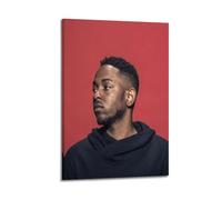 Póster decorativo de Kendrick Lamar Rapper, 4 pósteres decorativos para pared, lienzo e impresión artística moderna para decoración de dormitorio familiar, 30 x 45 cm