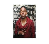 Póster decorativo de Kendrick Lamar Rapper, 5 pósteres de pared e impresión artística moderna para decoración de dormitorio familiar, 20 x 30 cm
