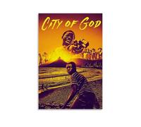 Póster decorativo de la ciudad de Dios con películas y series de televisión clásicas y maravillosas, arte para pared, pintura para dormitorio, 40 x 60 cm, estilo sin marco