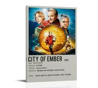Póster decorativo de la película City of Ember para colgar en la pared, 30 x 45 cm, estilo marco