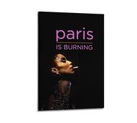 Póster decorativo de la película Paris Is Burning, lienzo para pared e impresión artística moderna para decoración de dormitorio familiar, 20 x 30 cm