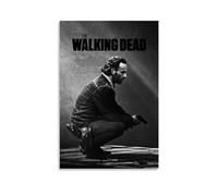 Póster decorativo de la serie de televisión The Walking Dead de Rick Grimes, lienzo decorativo para pared e impresión artística moderna para dormitorio familiar, 30 x 45 cm