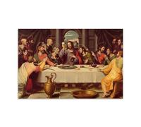 Póster decorativo de La Última Cena para pared e impresión artística moderna para dormitorio familiar, 20 x 30 cm