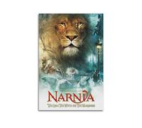 Póster decorativo de Las Crónicas de Narnia El León, La Bruja y el Armario, Póster decorativo de lienzo para pared e imagen artística moderna para decoración de dormitorio familiar, 24 x 36 pulgadas