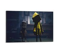 Póster decorativo de Little Nightmares con diseño de videojuegos, 24 pósteres de pared y arte impreso moderno para dormitorio familiar, 20 x 30 cm