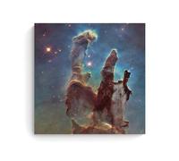 Póster decorativo de los Pilares de la Creación para pared e impresión artística moderna para dormitorio familiar, pósteres de 28 x 28 pulgadas (70 x 70 cm)