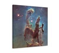 Póster decorativo de los Pilares de la Creación para pared e impresión artística moderna para dormitorio familiar, pósteres de 28 x 28 pulgadas (70 x 70 cm)