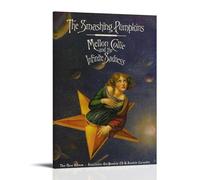 Póster decorativo de Mellon Collie y la tristeza infinita de The Smashing Pumpkins (1) póster decorativo para sala de estar, dormitorio, 60 x 90 cm, estilo marco