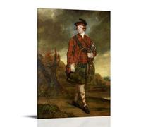 Póster decorativo de Sir Joshua Reynolds, John Murray, cuarto conde de Dunmore, obra maestra, decoración del hogar, arte para colgar en la pared, para dormitorio, pintura decorativa, estética, 40 x 60