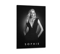Póster decorativo de Sophie Turner para pared e impresión artística moderna para dormitorio familiar, 20 x 30 pulgadas (50 x 75 cm)