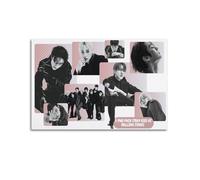 Póster decorativo de Stray Kids Korean Boy Band Kpop, póster decorativo en lienzo para decoración de pared, decoración moderna de dormitorio, póster de 40 x 60 cm, estilo sin marco