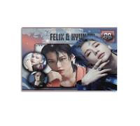 Póster decorativo de Stray Kids Korean Boy Band Kpop, póster decorativo en lienzo para decoración de pared, decoración moderna de dormitorio, póster de 30 x 45 cm, estilo sin marco