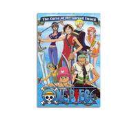 Póster decorativo de una pieza de la película de anime de la espada maldita y lienzo para pared e impresión artística moderna para dormitorio familiar, 60 x 90 cm