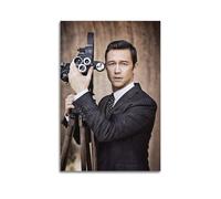 Póster decorativo del actor Joseph Gordon-Levitt para pared, lienzo y arte impreso, moderno, decoración de dormitorio familiar, 40 x 60 cm