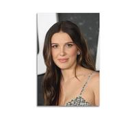 Póster decorativo del actor Millie Bobby Brown para pared e impresión artística moderna para dormitorio familiar, 20 x 30 cm