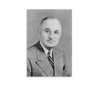 Póster decorativo del expresidente de Estados Unidos Harry S. Truman, póster decorativo para pared, moderno, para el hogar, 40 x 60 cm
