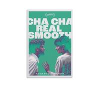 Póster decorativo vintage de What Is The Movie Cha Cha Real Smooth About at Sherigallegos, póster decorativo para sala de estar, dormitorio, 20 x 30 cm, estilo sin marco