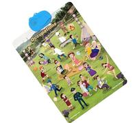 Póster del Alfabeto - Juguetes Interactivos Divertidos para Desarrollo con Sonido | Pósters Educativos | para Hogar Aula Escuela Tiempo en Familia Interior Exterior Vacaciones Cumpleaños