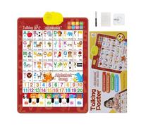 Póster del Alfabeto para Pared | Juguete Interactivo Bilingüe Que Habla,Carteles Educativos para Niños con Música En Español E Inglés,para Aula Hogar Guardería Sala De Juegos Navidad Cumpleaños