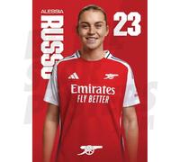 Póster del Arsenal FC Russo 24/25 Headshot A2