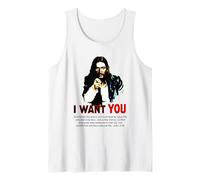 Póster del ejército Jesús I Want You Uncle Sam Camiseta sin Mangas