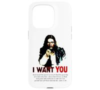Póster del ejército Jesús I Want You Uncle Sam Carcasa para iPhone 15 Pro