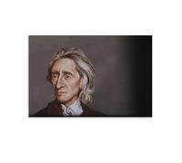 Póster del filósofo inglés John Locke, 40 x 60 cm