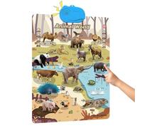 Póster Del Juguetes Educativos Interactivos Divertidos con Sonido | Herramientas De Lectura Para Niños Para Aprendizaje De Vocabulario Y Piano, En Hogar, Aula, Escuela, Dentro Y
