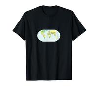 Póster del Mapa del Mundo, gráfico de países políticos Camiseta
