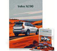 Póster del SUV Volvo XC, Rompecabezas de 1000 Piezas para Adolescentes, Entrenamiento de Memoria, escapada Tranquila, Corte Impecable, Regalo de Invierno (38x52cm)