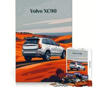 Póster del SUV Volvo XC, Rompecabezas de 1000 Piezas para Adolescentes, Entrenamiento de Memoria, escapada Tranquila, Corte Impecable, Regalo de Invierno (50x75cm)