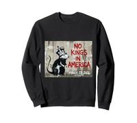 Póster Divertido del Día de los Reyes 28 de Marzo de 2026 Día de No Kings Sudadera