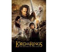 Póster El señor de los anillos: el retorno del rey, tamaños DinA4 y DinA3, impresión offset digital sobre papel de 200g, fabricado en España, sin marco, envío en tubo de cartón (Clasico B, A3)