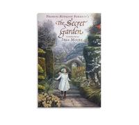 Póster en lienzo de The Secret Garden, película literaria clásica, decoración de pared de naturaleza encantadora, 5 lienzos impresos, póster de pintura para pared, arte moderno, obras de arte para el