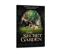 Póster en lienzo de The Secret Garden, película literaria clásica, decoración de pared de naturaleza encantadora, 1 póster impreso, pintura de pared, lienzo, decoración moderna para dormitorio, 40 x