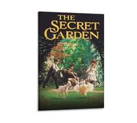 Póster en lienzo de The Secret Garden, película literaria clásica, decoración de pared de naturaleza encantadora, 9 lienzos, impresiones artísticas para pared, póster fotográfico, pintura, pósteres