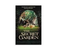 Póster en lienzo de The Secret Garden, película literaria clásica, decoración de pared de naturaleza encantadora (1) lienzo para pared, póster de pintura fotográfica, póster para decoración de