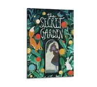 Póster en lienzo de The Secret Garden, película literaria clásica, decoración de pared de naturaleza encantadora, 6 pósteres de pintura en lienzo, arte de pared, impresiones artísticas decorativas de