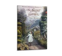 Póster en lienzo de The Secret Garden, película literaria clásica, decoración de pared de naturaleza encantadora, 5 pósteres, pintura en lienzo, arte de pared, sala de estar, pósteres, pintura de 60 x