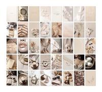 Póster estético de collage para decoración de habitación de Vanilla Girl o Girl That Vanilla Girl, collage de pared estético de chicas universitarias, decoración de habitación VSCO Tiktok